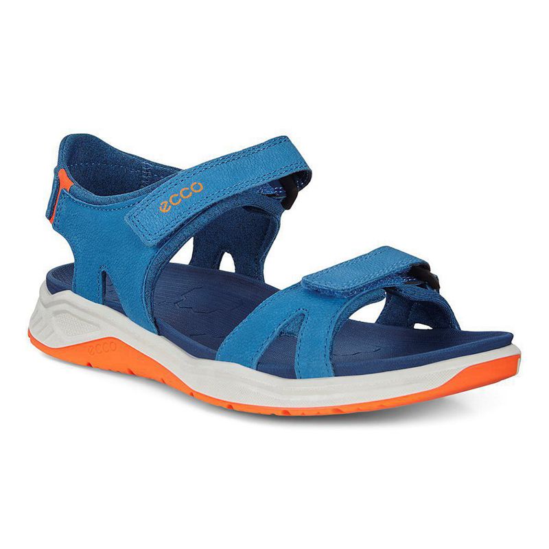 Kids Ecco X-Trinsic K - Sandals Blue - India HIXSVU481